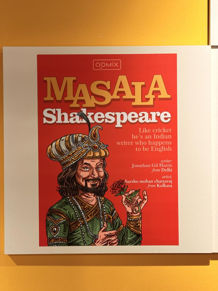 Museum masala shakespeare comic
