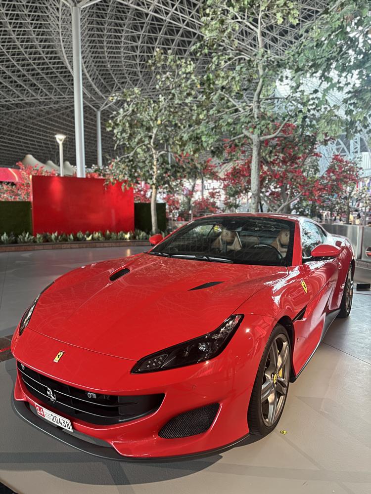 Ferrari portofino red