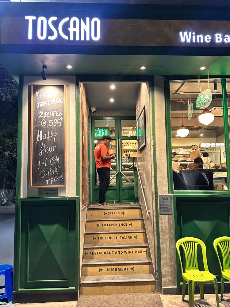 Toscano wine bar mumbai