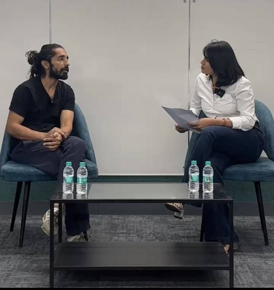 A founder conversation on stage at Mesa