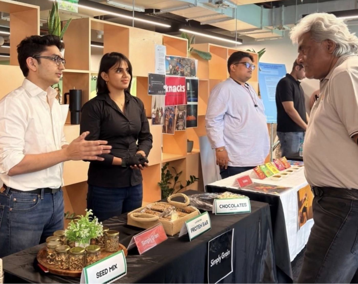 SimplyGrain stall